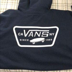 Navy blue Vans sweatshirt
